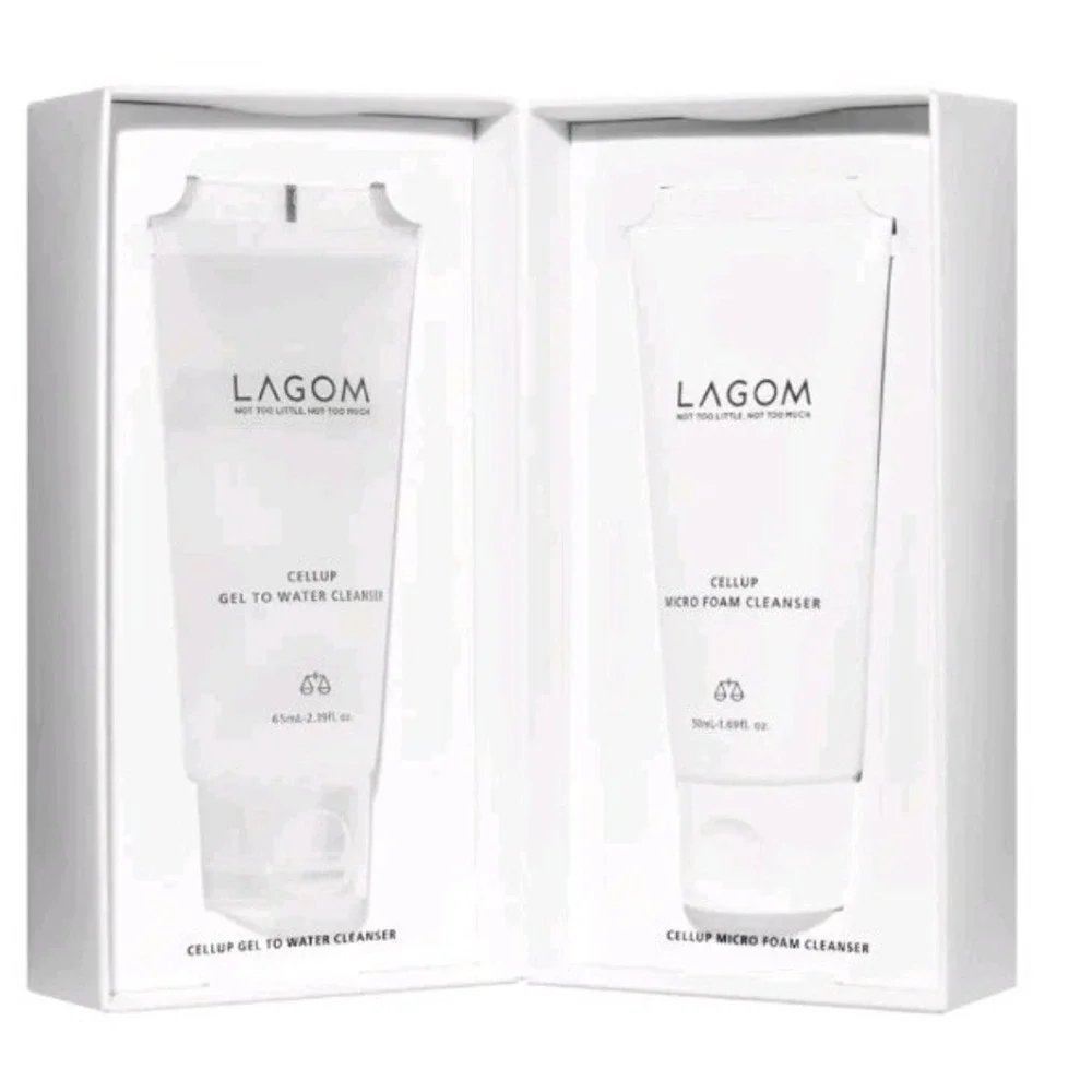 Lagom Cellus Cleanser,‎ Mist Toner & Moisture Cream Set Healthy PH Level